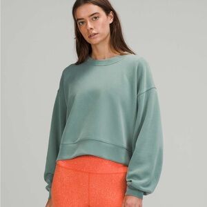 Lululemon Perfectly Oversized Cropped Crew Softstreme